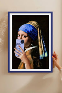 HOMEPACK Ahşap Çerçeveli Tablo Çerçeveli Poster Sanatsal Modern Duvar Dekoru TK-1106