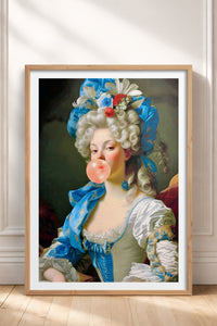 HOMEPACK Ahşap Çerçeveli Tablo Çerçeveli Poster Sanatsal Modern Duvar Dekoru TK-1107