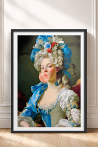 HOMEPACK Ahşap Çerçeveli Tablo Çerçeveli Poster Sanatsal Modern Duvar Dekoru TK-1107
