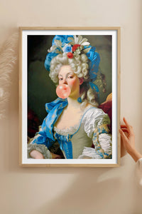 HOMEPACK Ahşap Çerçeveli Tablo Çerçeveli Poster Sanatsal Modern Duvar Dekoru TK-1107