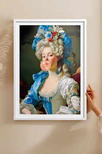 HOMEPACK Ahşap Çerçeveli Tablo Çerçeveli Poster Sanatsal Modern Duvar Dekoru TK-1107