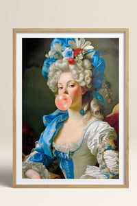 HOMEPACK Ahşap Çerçeveli Tablo Çerçeveli Poster Sanatsal Modern Duvar Dekoru TK-1107
