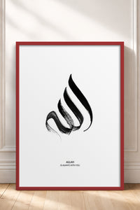 HOMEPACK Ahşap Çerçeveli Tablo Çerçeveli Poster Sanatsal Modern Duvar Dekoru TK-1167