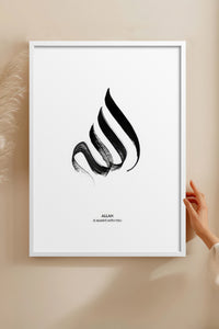 HOMEPACK Ahşap Çerçeveli Tablo Çerçeveli Poster Sanatsal Modern Duvar Dekoru TK-1167
