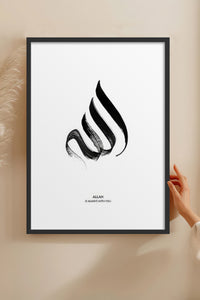 HOMEPACK Ahşap Çerçeveli Tablo Çerçeveli Poster Sanatsal Modern Duvar Dekoru TK-1167
