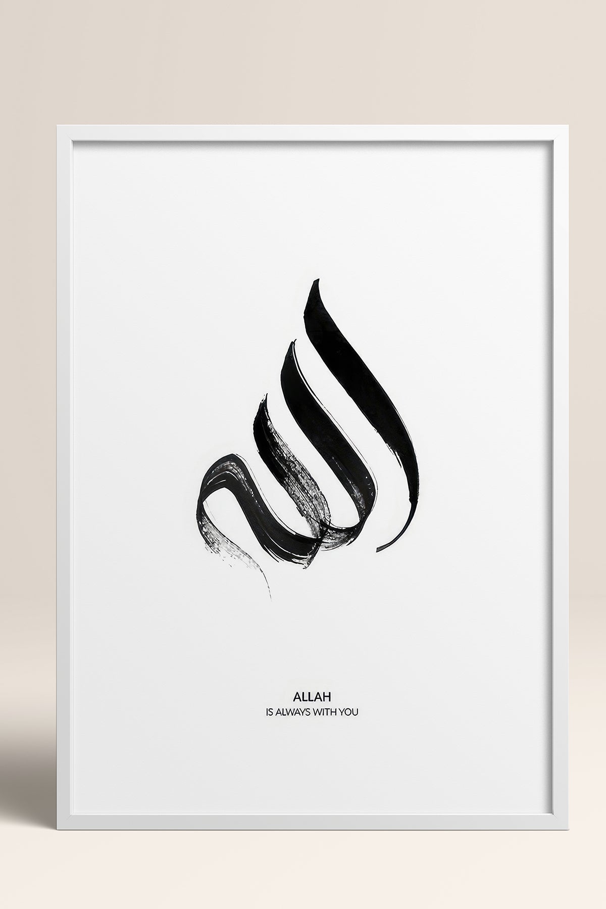 HOMEPACK Ahşap Çerçeveli Tablo Çerçeveli Poster Sanatsal Modern Duvar Dekoru TK-1167