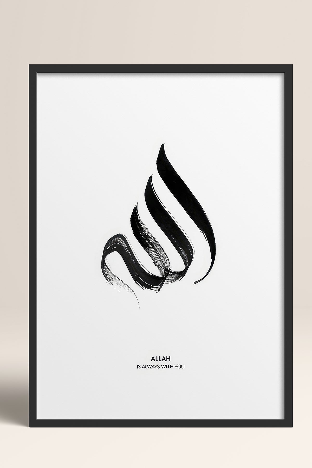 HOMEPACK Ahşap Çerçeveli Tablo Çerçeveli Poster Sanatsal Modern Duvar Dekoru TK-1167