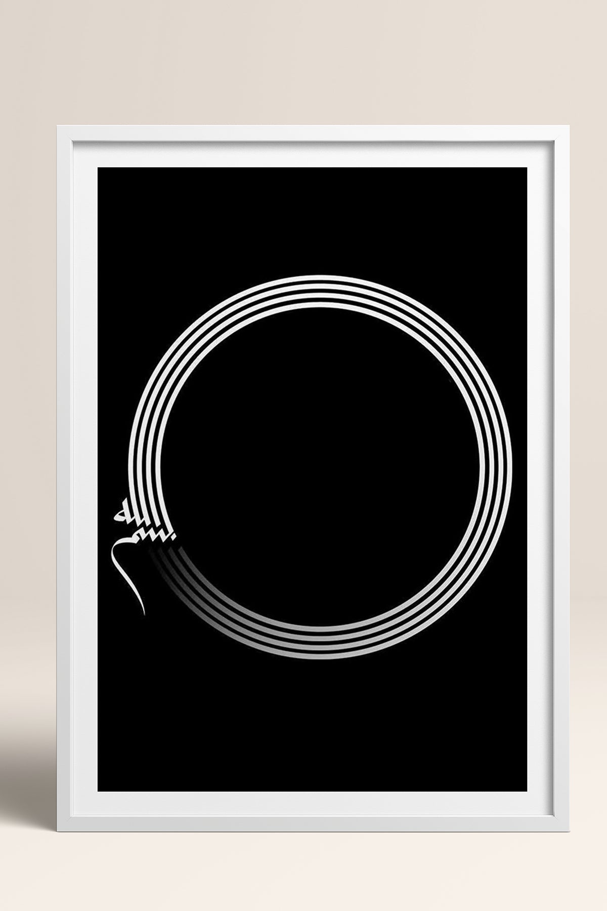 HOMEPACK Ahşap Çerçeveli Tablo Çerçeveli Poster Sanatsal Modern Duvar Dekoru TK-1177