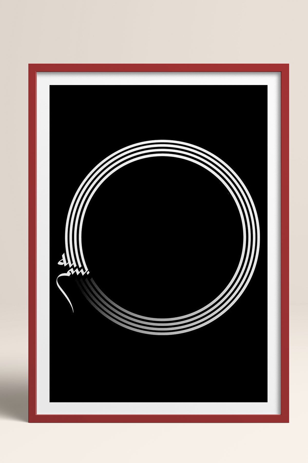 HOMEPACK Ahşap Çerçeveli Tablo Çerçeveli Poster Sanatsal Modern Duvar Dekoru TK-1177