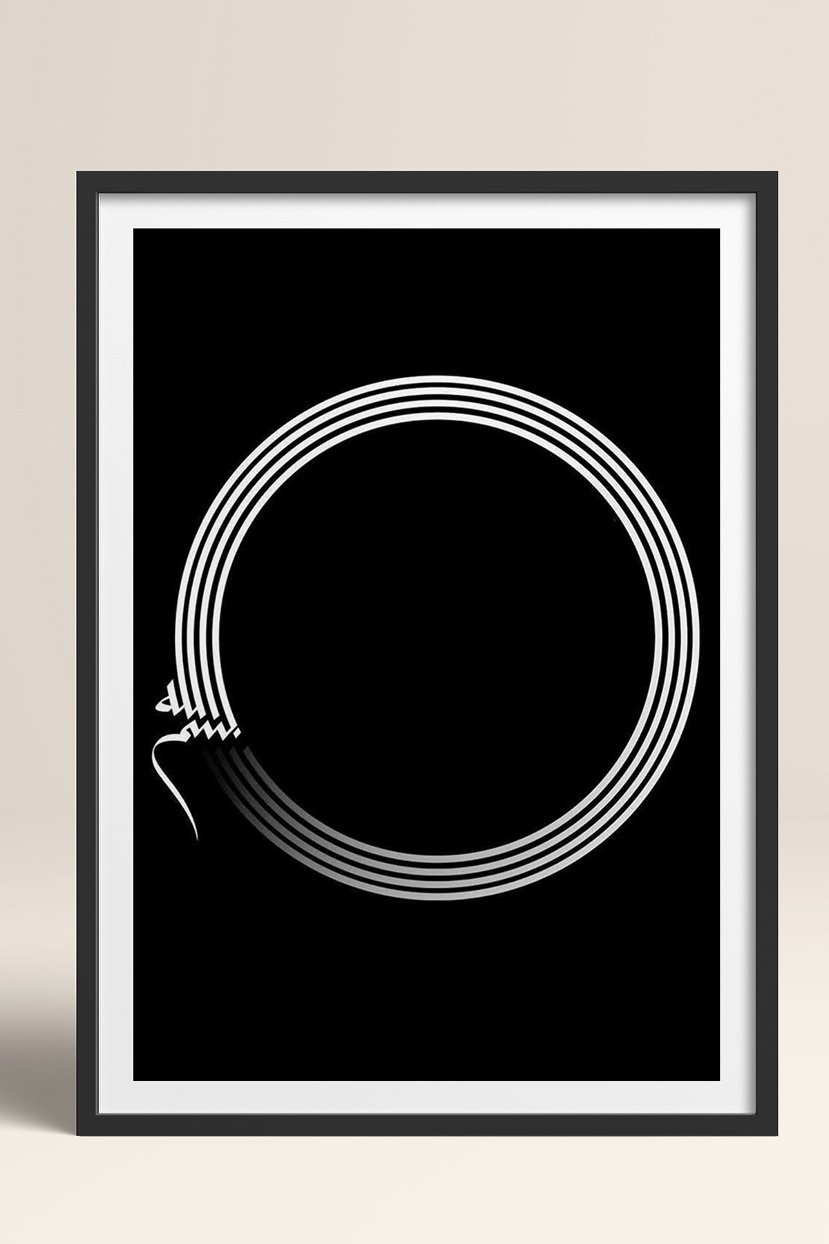 HOMEPACK Ahşap Çerçeveli Tablo Çerçeveli Poster Sanatsal Modern Duvar Dekoru TK-1177