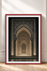HOMEPACK Ahşap Çerçeveli Tablo Çerçeveli Poster Sanatsal Modern Duvar Dekoru TK-1181