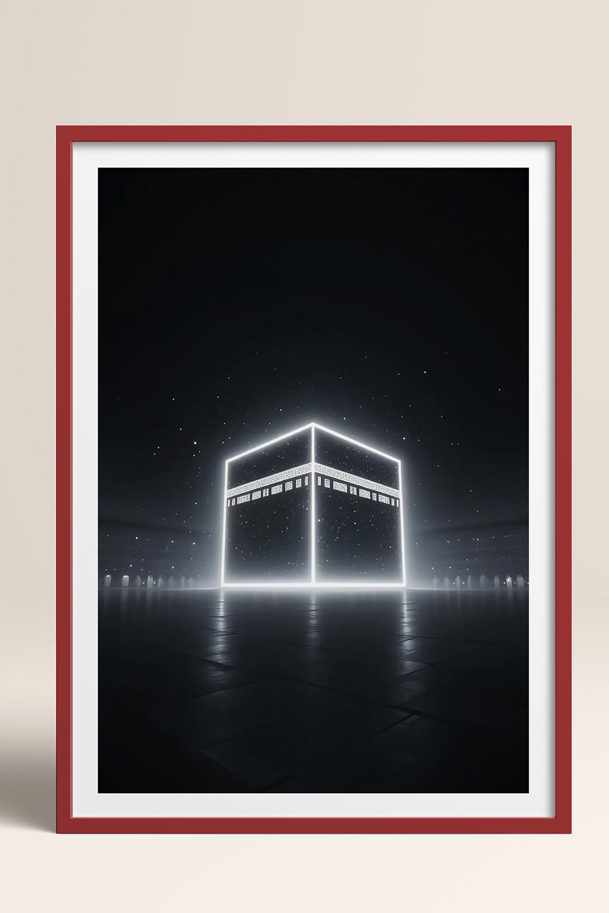 HOMEPACK Ahşap Çerçeveli Tablo Çerçeveli Poster Sanatsal Modern Duvar Dekoru TK-1182