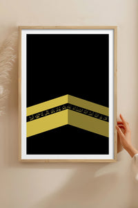 HOMEPACK Ahşap Çerçeveli Tablo Çerçeveli Poster Sanatsal Modern Duvar Dekoru TK-1183