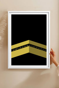 HOMEPACK Ahşap Çerçeveli Tablo Çerçeveli Poster Sanatsal Modern Duvar Dekoru TK-1183