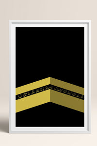 HOMEPACK Ahşap Çerçeveli Tablo Çerçeveli Poster Sanatsal Modern Duvar Dekoru TK-1183