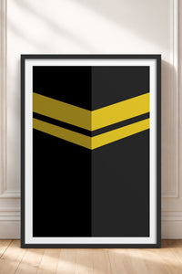 HOMEPACK Ahşap Çerçeveli Tablo Çerçeveli Poster Sanatsal Modern Duvar Dekoru TK-1184