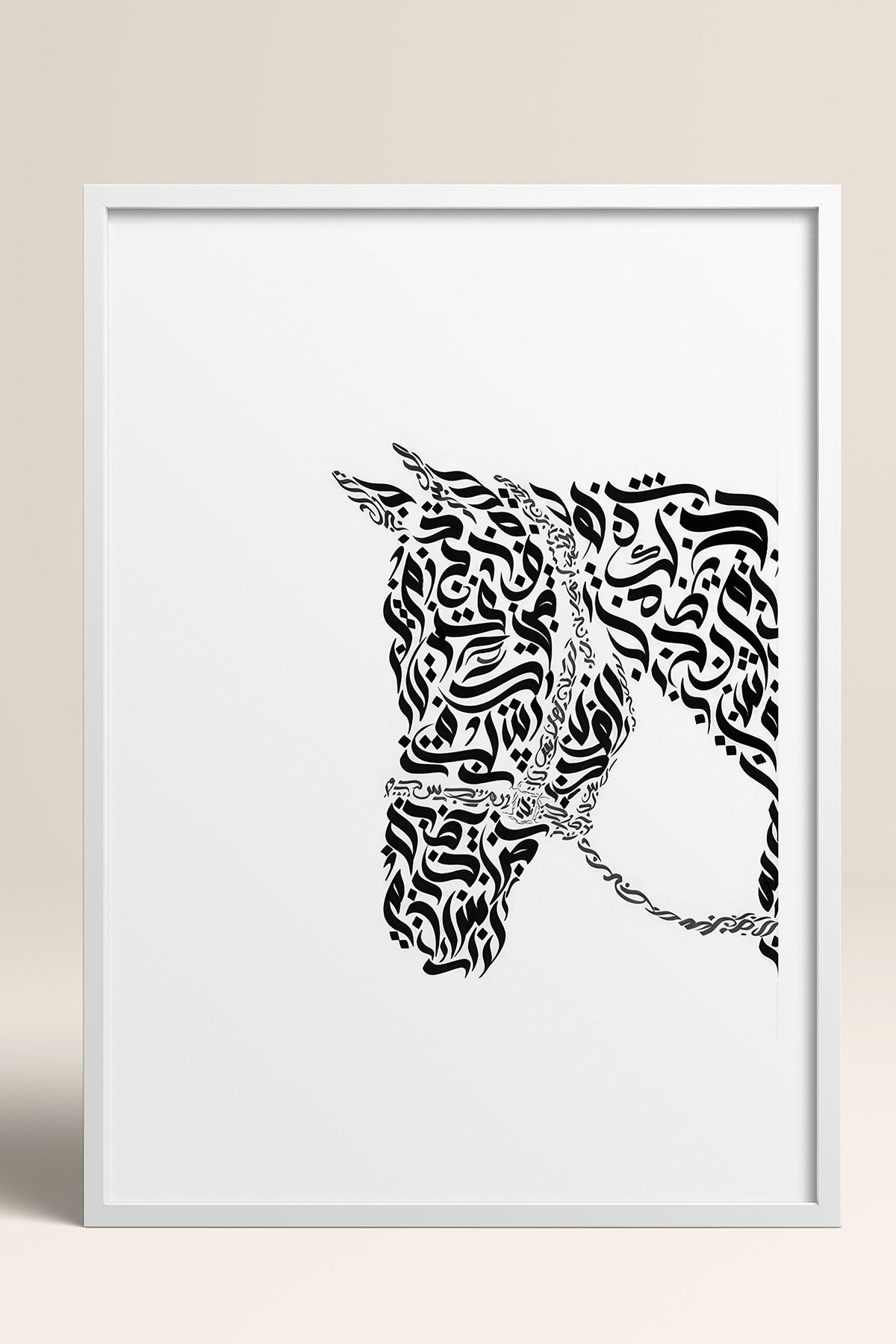 HOMEPACK Ahşap Çerçeveli Tablo Çerçeveli Poster Sanatsal Modern Duvar Dekoru TK-1197