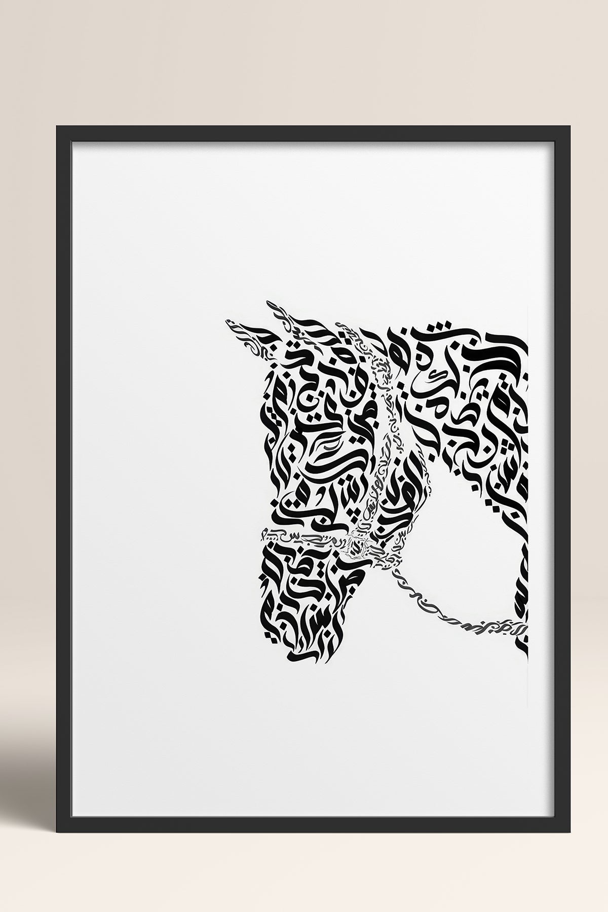 HOMEPACK Ahşap Çerçeveli Tablo Çerçeveli Poster Sanatsal Modern Duvar Dekoru TK-1197
