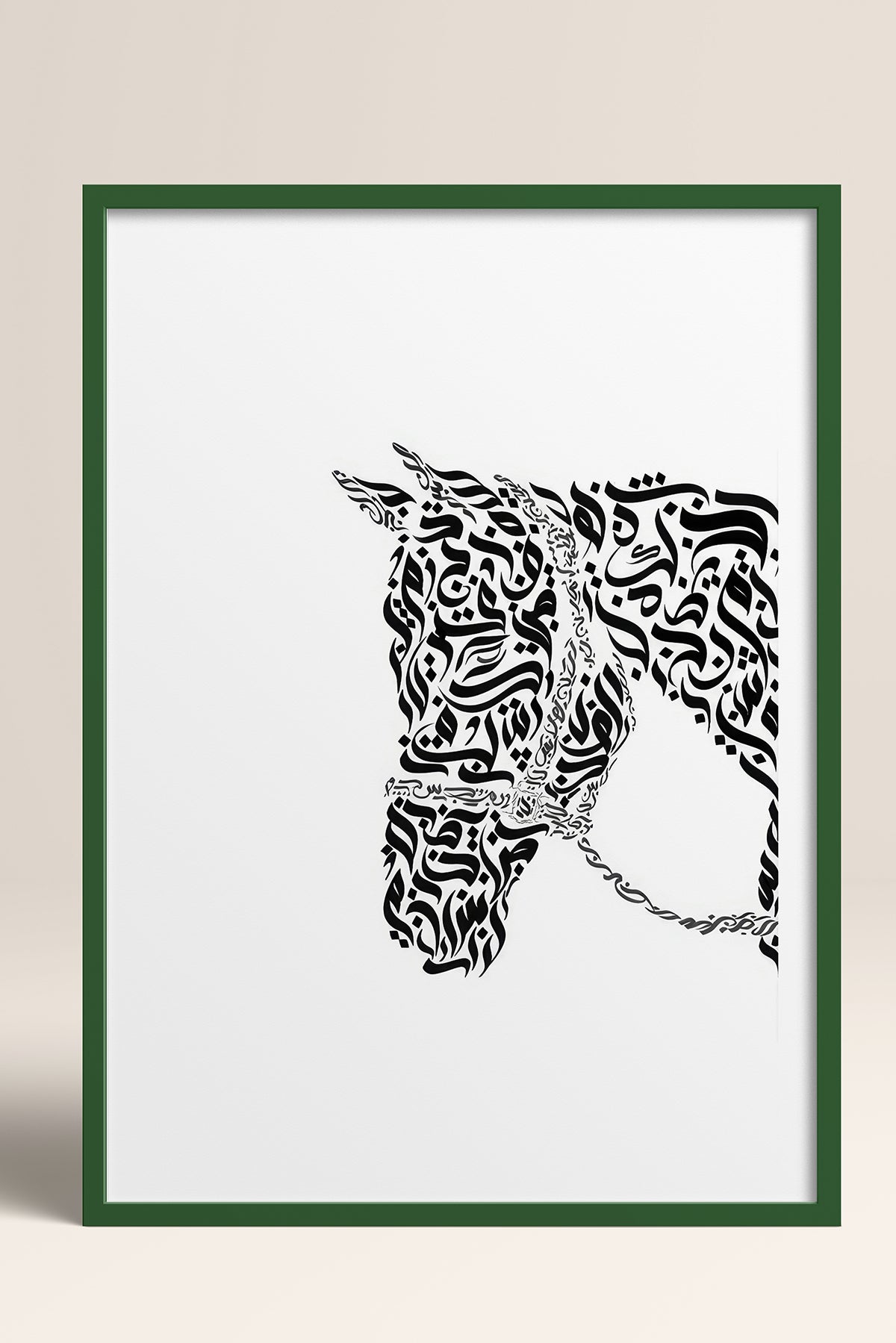 HOMEPACK Ahşap Çerçeveli Tablo Çerçeveli Poster Sanatsal Modern Duvar Dekoru TK-1197