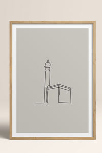 HOMEPACK Ahşap Çerçeveli Tablo Çerçeveli Poster Sanatsal Modern Duvar Dekoru TK-1204
