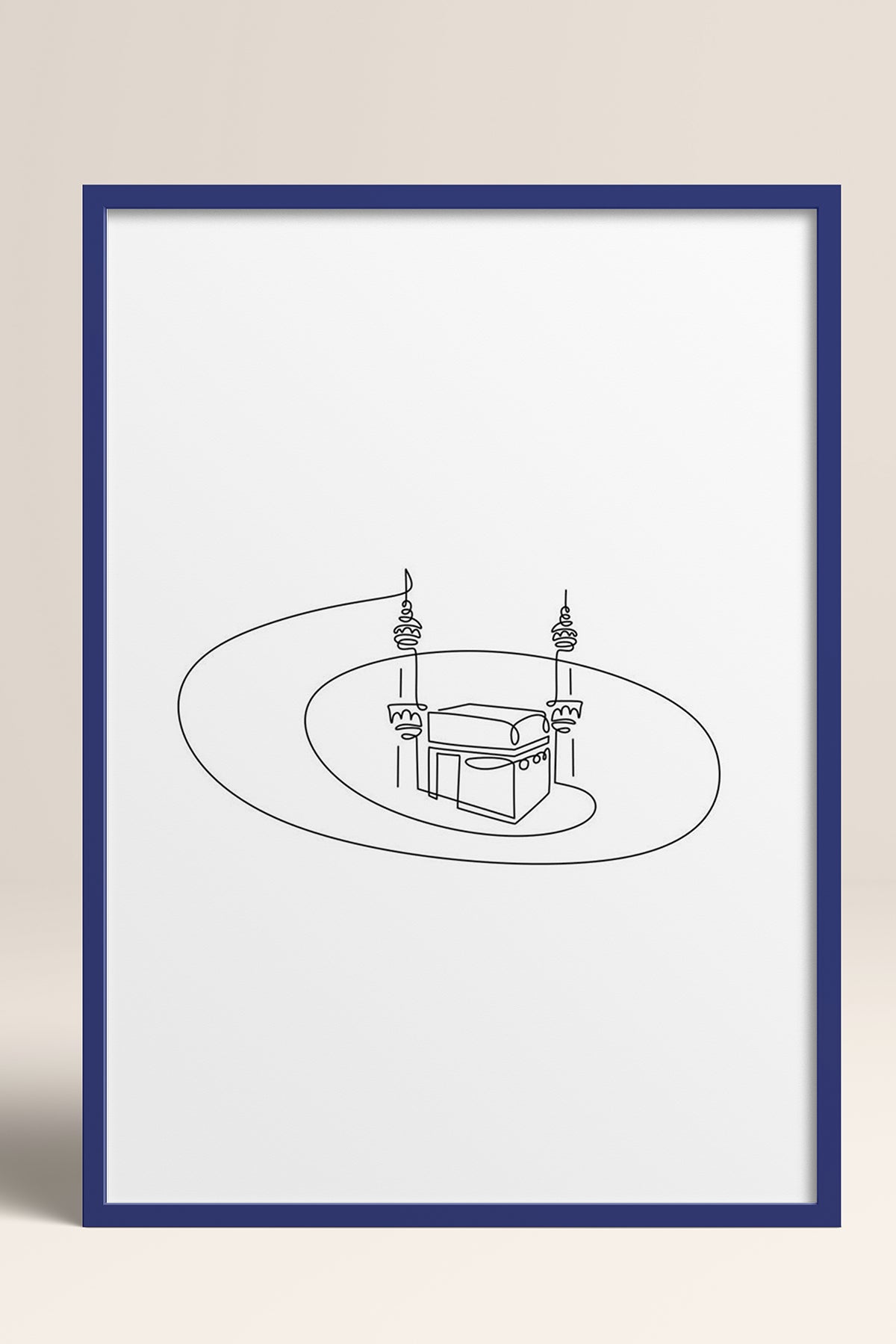 HOMEPACK Ahşap Çerçeveli Tablo Çerçeveli Poster Sanatsal Modern Duvar Dekoru TK-1205