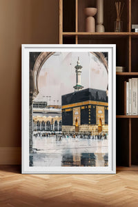 HOMEPACK Ahşap Çerçeveli Tablo Çerçeveli Poster Sanatsal Modern Duvar Dekoru TK-1215