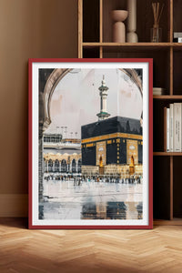 HOMEPACK Ahşap Çerçeveli Tablo Çerçeveli Poster Sanatsal Modern Duvar Dekoru TK-1215