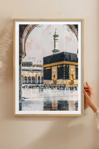 HOMEPACK Ahşap Çerçeveli Tablo Çerçeveli Poster Sanatsal Modern Duvar Dekoru TK-1215