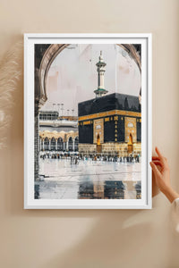 HOMEPACK Ahşap Çerçeveli Tablo Çerçeveli Poster Sanatsal Modern Duvar Dekoru TK-1215