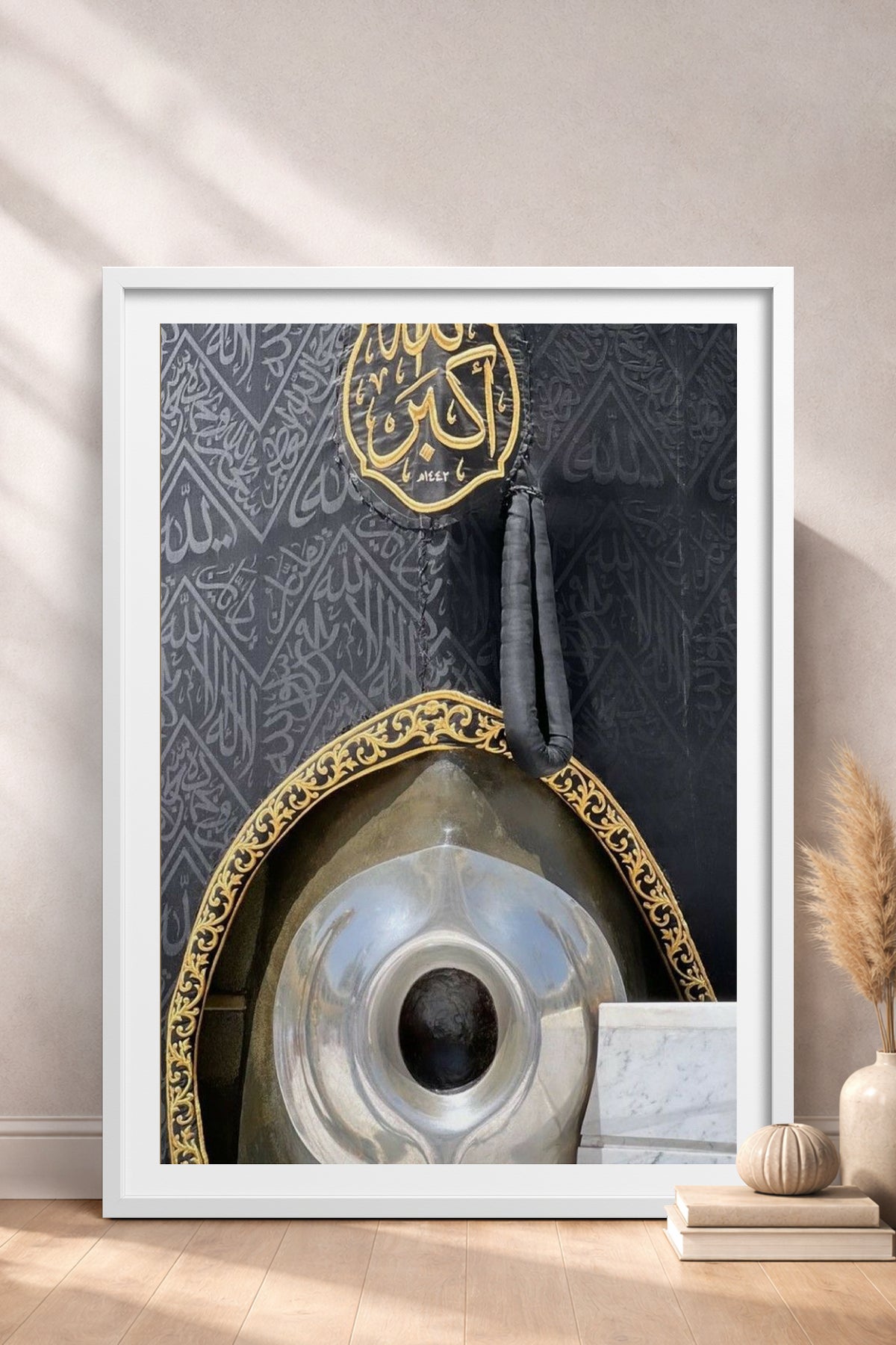 HOMEPACK Ahşap Çerçeveli Tablo Çerçeveli Poster Sanatsal Modern Duvar Dekoru TK-1229