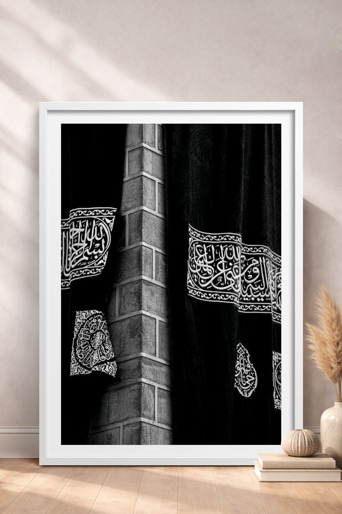 HOMEPACK Ahşap Çerçeveli Tablo Çerçeveli Poster Sanatsal Modern Duvar Dekoru TK-1230