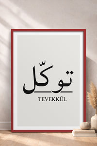 HOMEPACK Ahşap Çerçeveli Tablo Çerçeveli Poster Sanatsal Modern Duvar Dekoru TK-1242