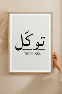 HOMEPACK Ahşap Çerçeveli Tablo Çerçeveli Poster Sanatsal Modern Duvar Dekoru TK-1242