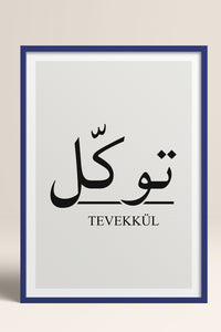 HOMEPACK Ahşap Çerçeveli Tablo Çerçeveli Poster Sanatsal Modern Duvar Dekoru TK-1242