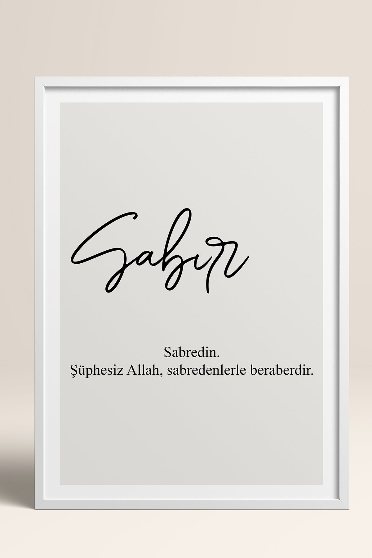 HOMEPACK Ahşap Çerçeveli Tablo Çerçeveli Poster Sanatsal Modern Duvar Dekoru TK-1243