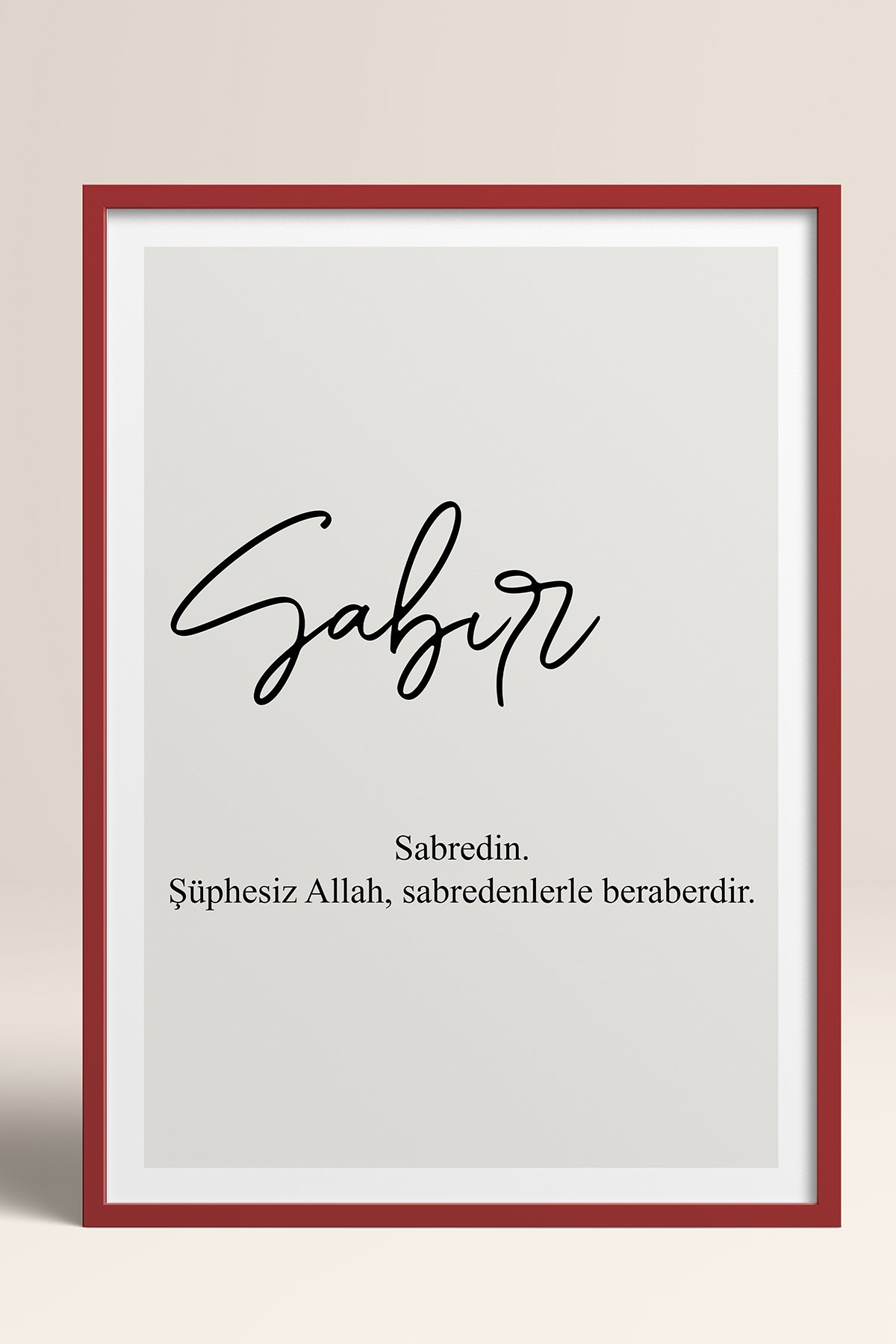 HOMEPACK Ahşap Çerçeveli Tablo Çerçeveli Poster Sanatsal Modern Duvar Dekoru TK-1243
