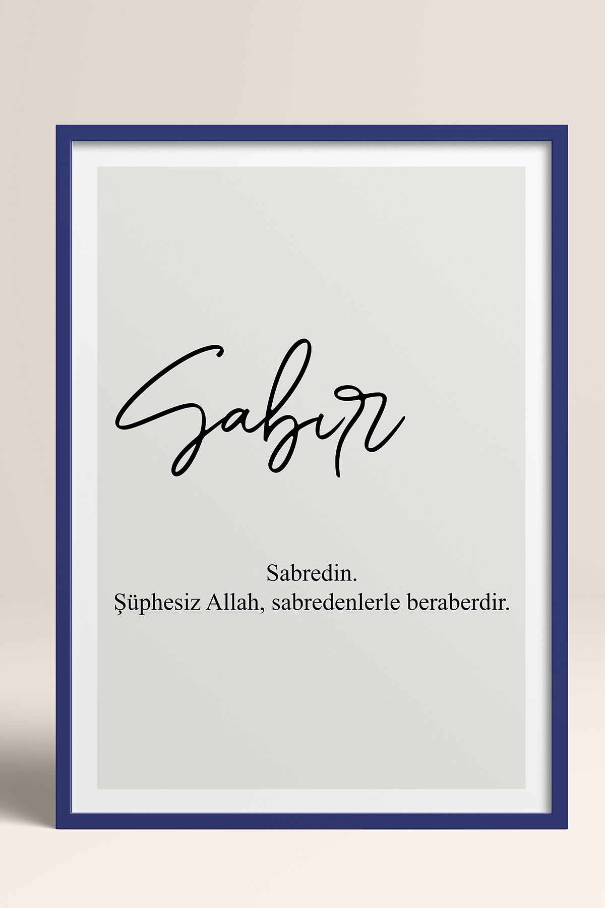 HOMEPACK Ahşap Çerçeveli Tablo Çerçeveli Poster Sanatsal Modern Duvar Dekoru TK-1243