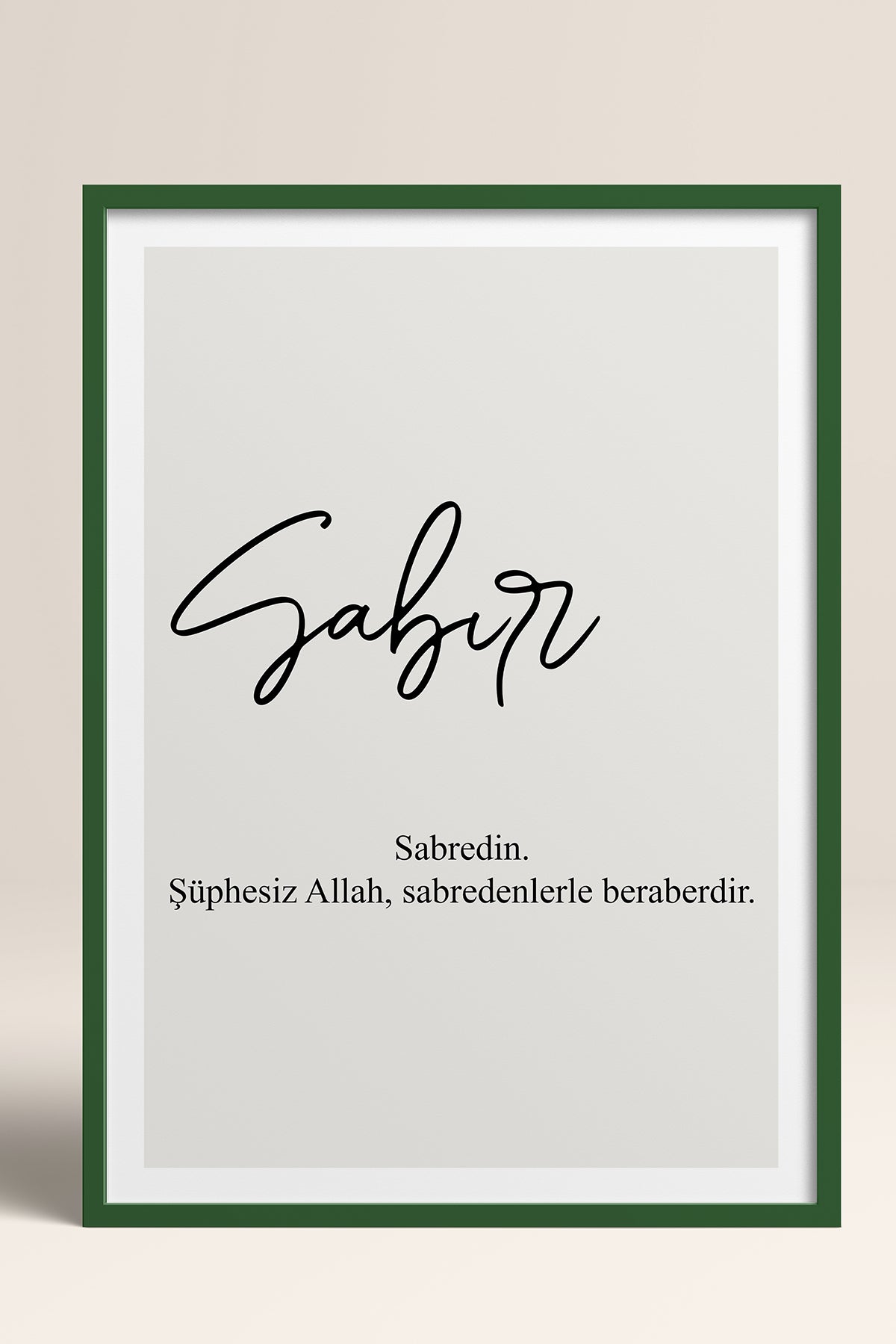 HOMEPACK Ahşap Çerçeveli Tablo Çerçeveli Poster Sanatsal Modern Duvar Dekoru TK-1243