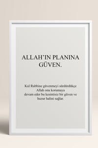 HOMEPACK Ahşap Çerçeveli Tablo Çerçeveli Poster Sanatsal Modern Duvar Dekoru TK-1244