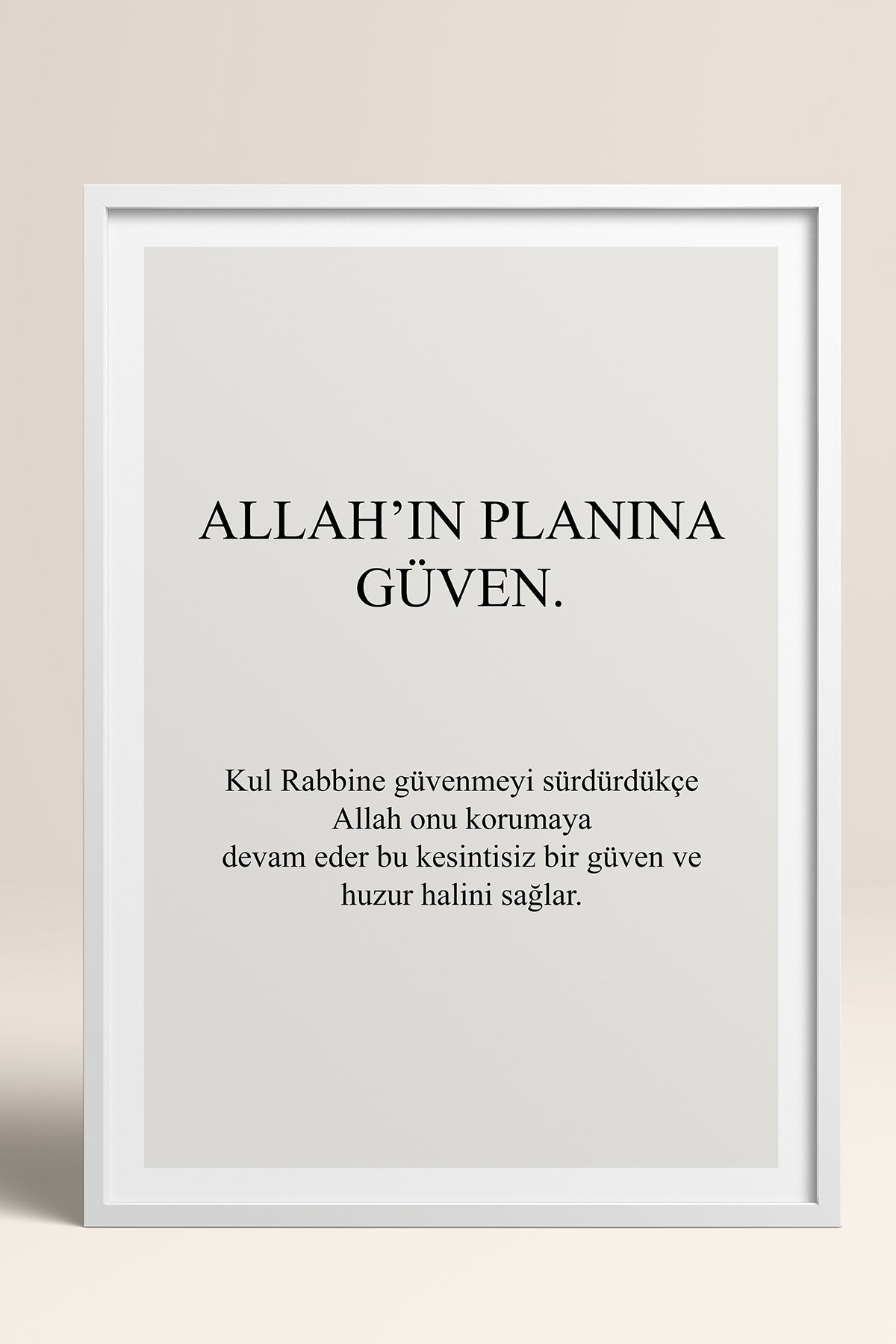 HOMEPACK Ahşap Çerçeveli Tablo Çerçeveli Poster Sanatsal Modern Duvar Dekoru TK-1244