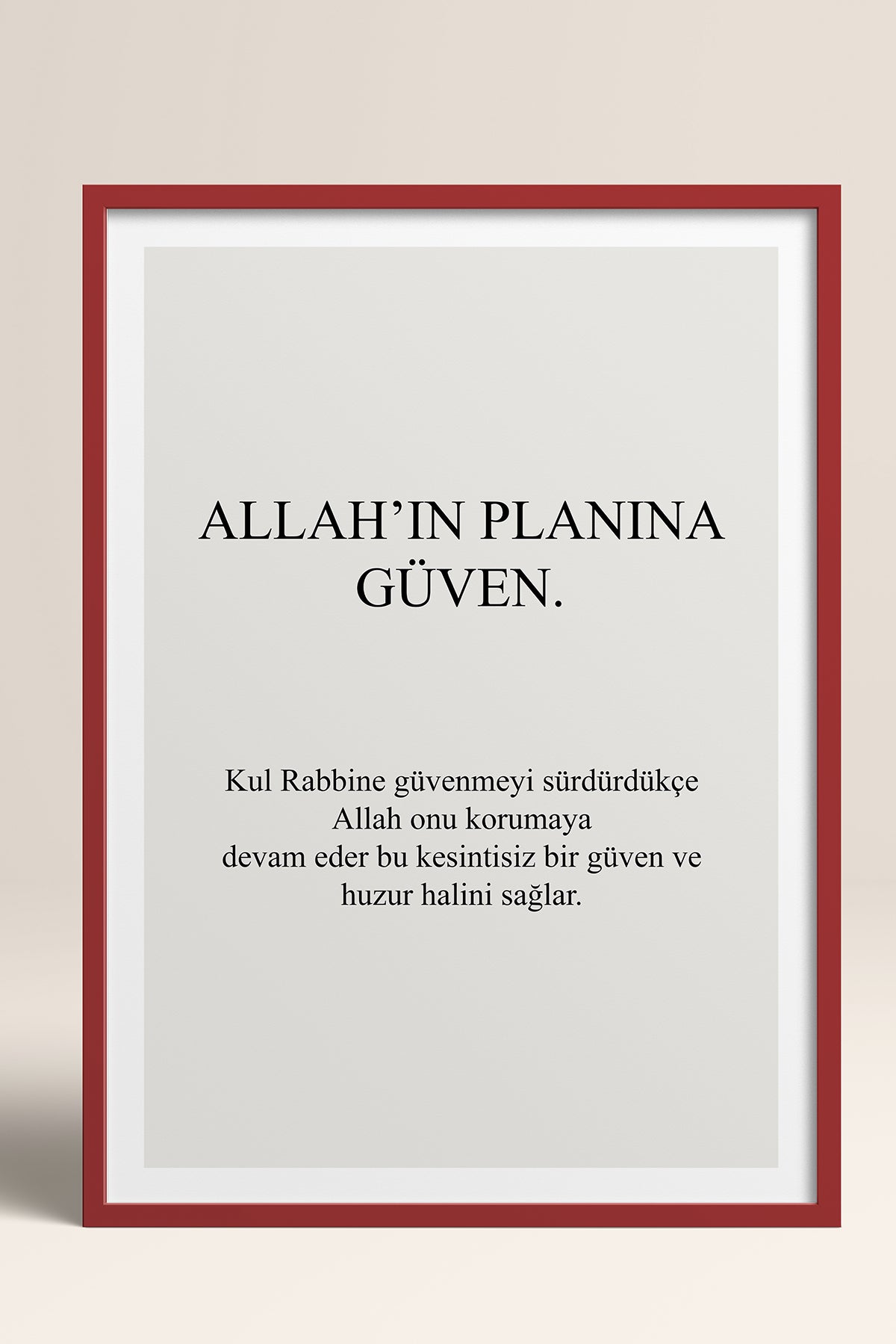 HOMEPACK Ahşap Çerçeveli Tablo Çerçeveli Poster Sanatsal Modern Duvar Dekoru TK-1244
