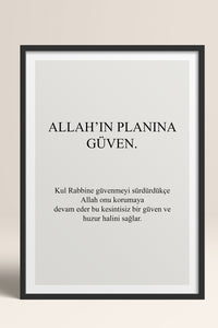HOMEPACK Ahşap Çerçeveli Tablo Çerçeveli Poster Sanatsal Modern Duvar Dekoru TK-1244