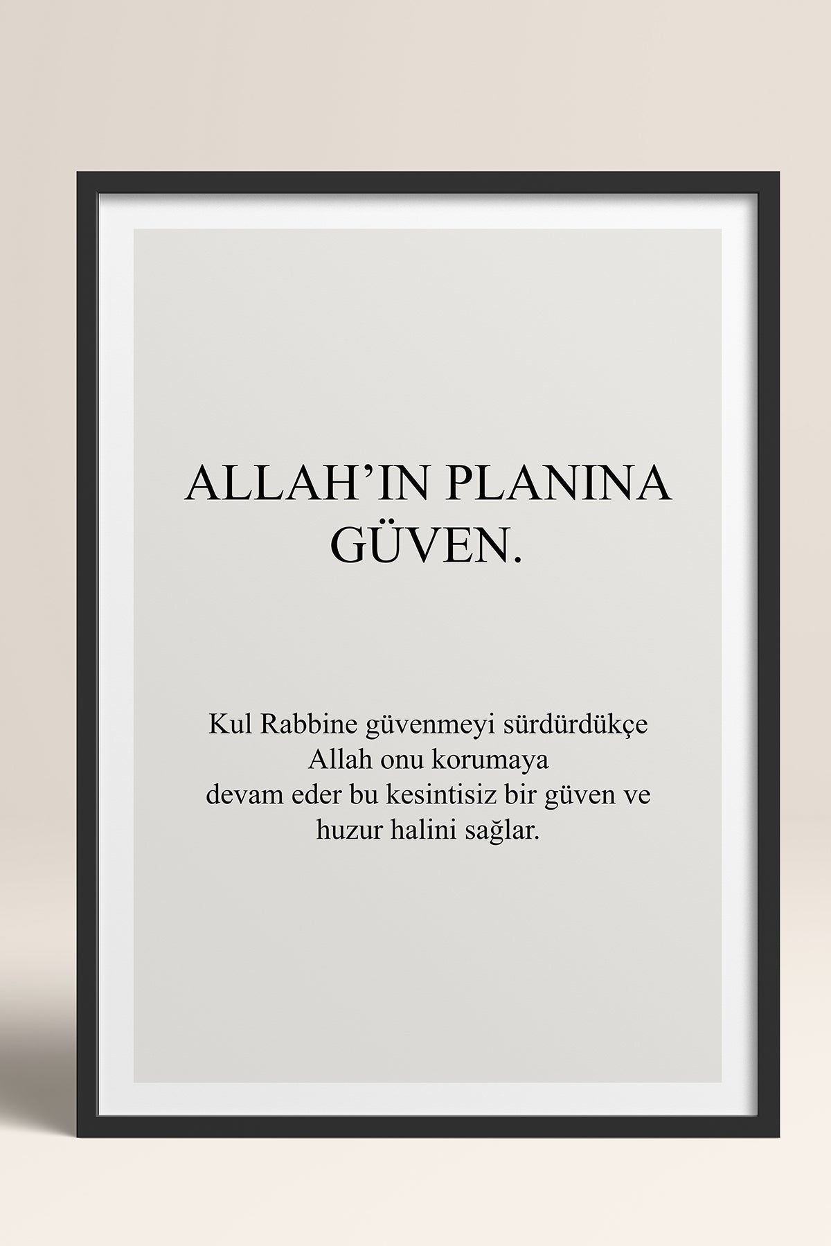 HOMEPACK Ahşap Çerçeveli Tablo Çerçeveli Poster Sanatsal Modern Duvar Dekoru TK-1244