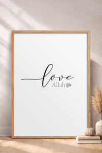 HOMEPACK Ahşap Çerçeveli Tablo Çerçeveli Poster Sanatsal Modern Duvar Dekoru TK-1247