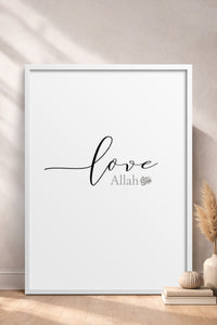 HOMEPACK Ahşap Çerçeveli Tablo Çerçeveli Poster Sanatsal Modern Duvar Dekoru TK-1247
