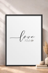 HOMEPACK Ahşap Çerçeveli Tablo Çerçeveli Poster Sanatsal Modern Duvar Dekoru TK-1247