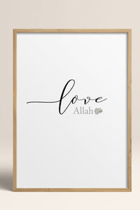 HOMEPACK Ahşap Çerçeveli Tablo Çerçeveli Poster Sanatsal Modern Duvar Dekoru TK-1247