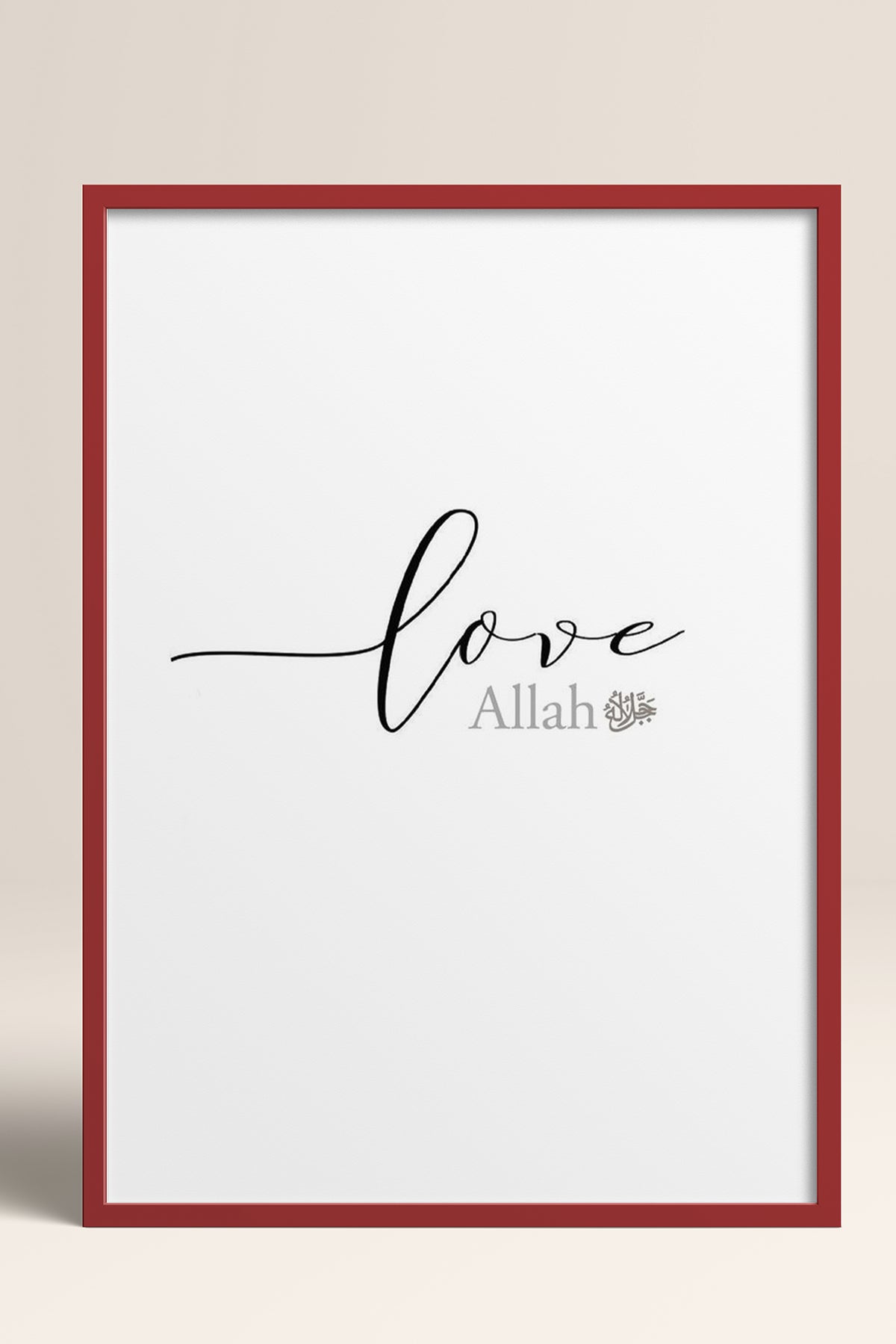 HOMEPACK Ahşap Çerçeveli Tablo Çerçeveli Poster Sanatsal Modern Duvar Dekoru TK-1247