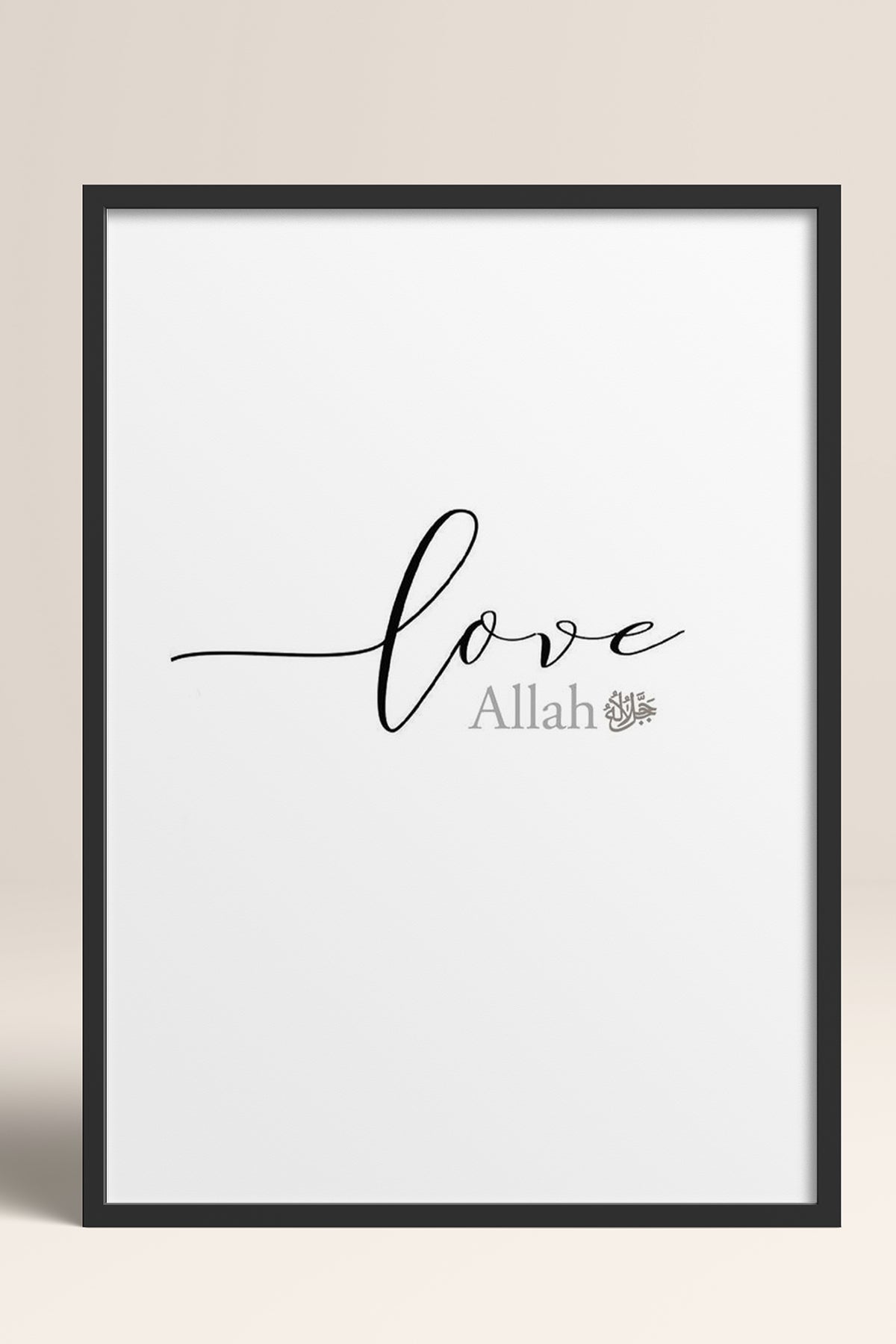 HOMEPACK Ahşap Çerçeveli Tablo Çerçeveli Poster Sanatsal Modern Duvar Dekoru TK-1247