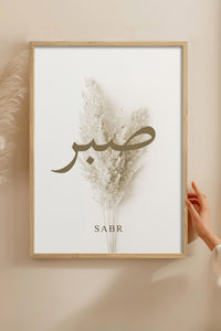 HOMEPACK Ahşap Çerçeveli Tablo Çerçeveli Poster Sanatsal Modern Duvar Dekoru TK-1251